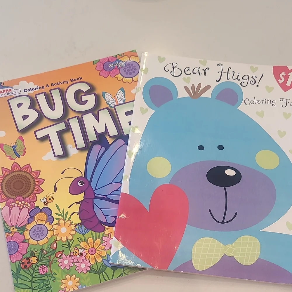 FREE WITH PURCHASE COLOR BOOKS!